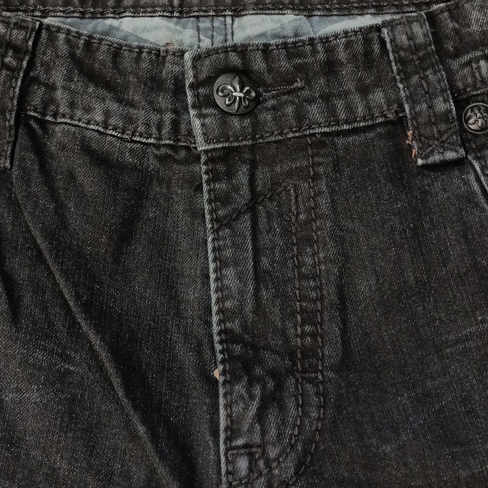 Rock Revival Black Relaxed Men Jeans - Picture 7 of 11